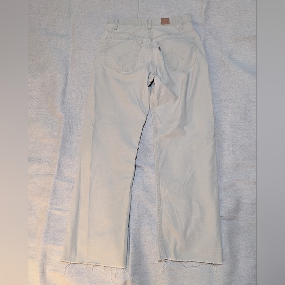 2 For $60! Vintage Levis canvas pants 30 29 - Picture 9 of 14